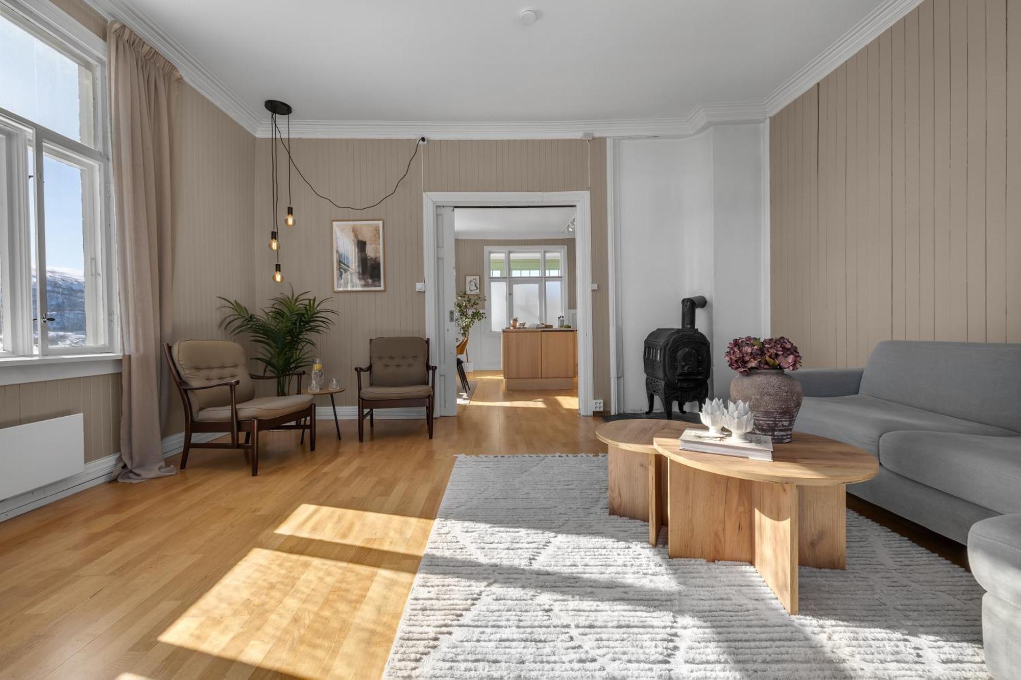 Lovely City Center Apartment With Amazing Views And Free Parking! Tromsø Exteriör bild
