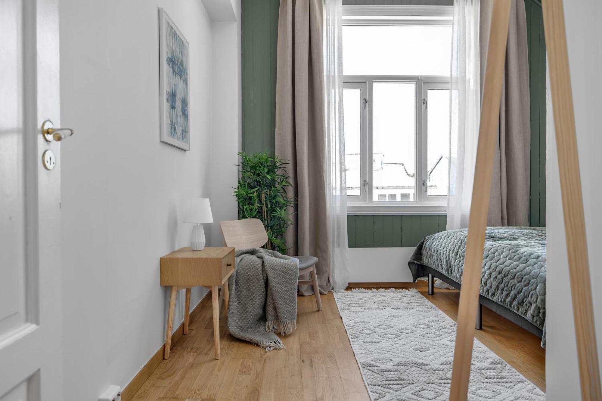 Lovely City Center Apartment With Amazing Views And Free Parking! Tromsø Exteriör bild